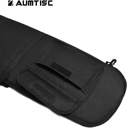 Soft Rifle Gun Case, 41/45/49 Inch Shotgun Carrying Bag for Scoped Rifles with Adjustable Shoulder Sling
