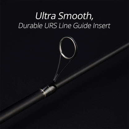 Blackhawk II Telescopic Fishing Rods, Graphite Rod Blanks, Durable Glass Tip, Floating Guides, 1Pc Performance, EVA Handle